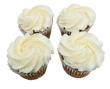 Dairy Free Carrot Cake Cupcakes Nut Free - 4/pk
