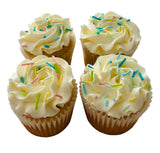 Vanilla Cupcakes - 4/package